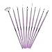 Twinkled T Cotton Dandy Nail Art 10 Pc Brush Set
