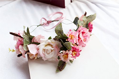 3 Halloween+Handmade+Flower+Headband+Flower+Crown+Headpiece