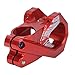 Bike Handlebar Stem 31.8mm Aluminium Alloy Hollow Handlebar Stem Cycling Mountain Bike Handlebar Riser(red)thumb 3