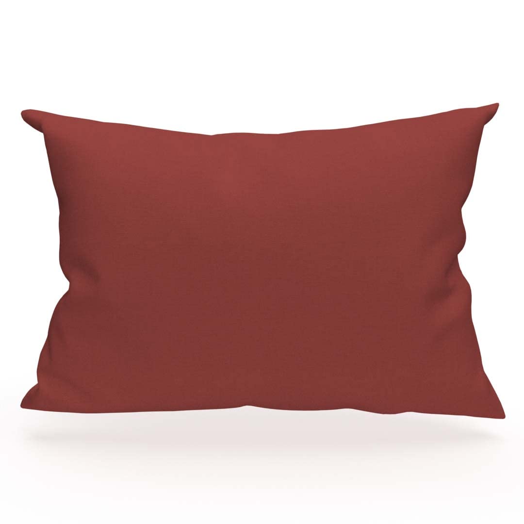 Soleil d'ocre Pillowcase, Cotton, Red, 50 x 70 cm