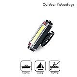 White Light:100 Lumens 3 Modes USB Rechargeable Outdoor Safety Light Boating; Kayaking;Sailing;LED Safety Light on Bow or Stern