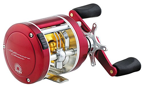 Daiwa Round Profile Baitcast Reel, Millionaire Classic, Left Hand Retrieve