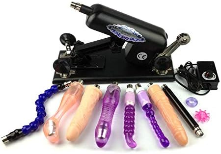 GotWindy Scene Props Ergonomics Interactive Massage Machine Gun For Women And Men With Attachments Fun Toys Easy To Clean