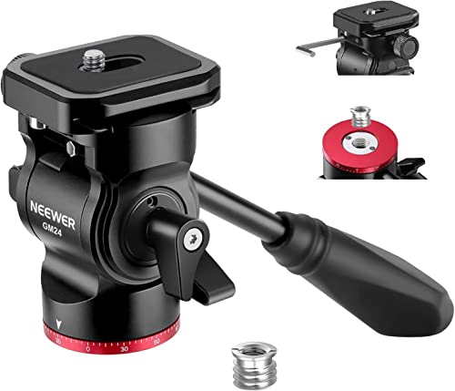 NEEWER GM24 Fluid Head Tripod Head