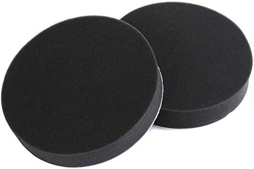 スポンジバフ バフ ウレタンバフ ウレタンスポンジ ポリッシャー 2個 小型 125mm 極細用 超微粒子用 2ピース 電動 フラット タイプ マジックテープ 車 ワックス 洗車 ワックスがけ マジックテープ式 研磨 Rinda