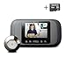 Eques Digital Door Viewer - LCD Security Camera Monitor Video Record Photo Shooting (No Night Vision, No PIR Motion Sensor)