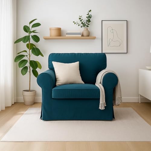 TLY IKEA Ektorp Armchair Cover Cotton
