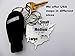 USA map keychain Long Distance Relationship keychain Choose your location States LDR Long Distance Love best friend family going away gift