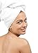 Ultra Soft 6 Pack White Bath Towels -Quick Drying-(24 x 48 Inches)-Medium Lightweight -100% Ring Spun Cotton- Highly Absorbent Towel for Bath Fitness, Bathroom, Sports, Yoga (24 * 48inch-6pack)