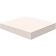 Dream Solutions USA Upholstery Visco Memory Foam Square Sheet- 3.5 lb High Density 1"x20"x20"- Luxury Quality for Sofa, Chair Cushions, Pillows, May relieve Backaches & Bed Sores
