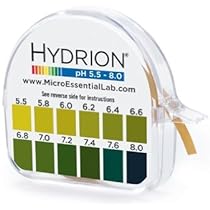 Micro Essential Lab 2210 Plastic Hydrion Vivid Short Range pH Test