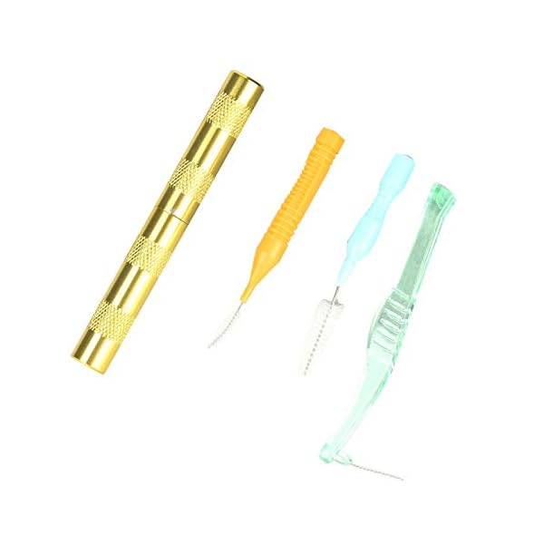 4 Stück Airbrush, Nylon Flaschenrohrreiniger Set Edelstahlhalter Airbrush Reinigung für Flaschengläser Strohreinigung