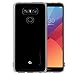 LG G6 Case, LUVVITT [Clarity] Crystal Clear Scratch Resistant Flexible TPU Gel Rubber Soft Silicone Protective Case for LG G6 - Clear