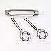 DYWISHKEY M4 Stainless Steel 304 Eye & Eye Turnbuckle Wire Rope Tension (5Pcs)