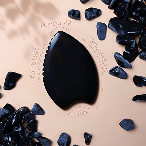 Gua Sha, Original Bian Stone Guasha Tool, Used for Facial Skin Care, to