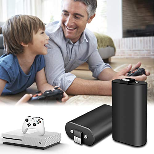 1 Controller+Rechargeable+Batteries+Microsoft+Controllers