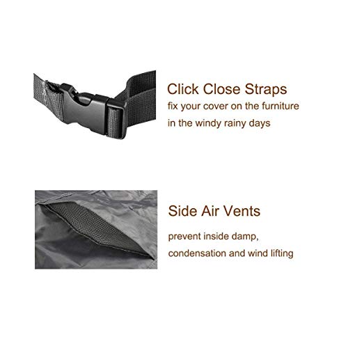 image for D_walk Air Conditioner Cover Heavy Duty Waterproof Durable for Outdoor