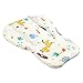 Shuohu Cartoon Pattern Pushchairs Seat Liner Baby Pram Stroller Cushion Seat Pad Soft Double Side Thick Mat