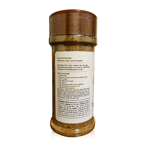 JAMAICAN SEASONING BLEND - Jerk Spice, 4 Oz | Salt Free, Sugar Free