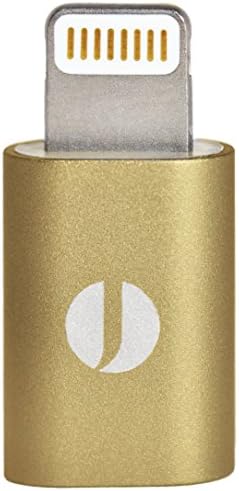 Modular USB Transfer Cable - Link Any Two Devices for Charging & Data Transfer (Lightning Adapter Gold)