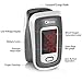 CKeep Fingertip Pulse Oximeter Blood Oxygen Saturation Monitor for Sports or Aviation with LED Screen and Batteries
