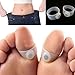 Bestpriceam 2 PCS Slimming Silicone Foot Massage Magnetic Toe Ring Fat Weight Loss Health