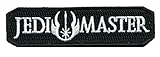 Patch Squad Men's Jedi Master Embroidered Tab Patch (Black)