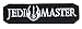 Patch Squad Men's Jedi Master Embroidered Tab Patch (Black)