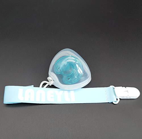 LANEYLI Pacifier Box Pacifier Shield Case Pacifier Clip Holder (Transparent)- Pack of 4 - Thumbnail 3