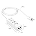 Weme 4-Port USB 2.0 Hub with Built-in Cable(31