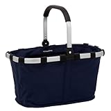 Carry Bag - Reisenthel Germany Collapsible Bag or Market Basket, Navy Blue