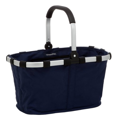 Carry Bag - Reisenthel Germany Collapsible Bag or Market Basket, Navy Blue