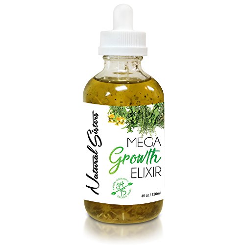 Growth KitLarge Size ! Detox Shampoo 8oz - Tea Tree Rosemary Deep Conditioner 16 oz , 4 oz Elixir! (Mini Growth Kit)