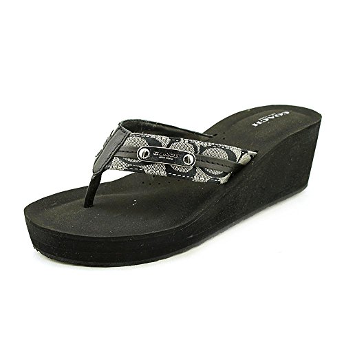 coach platform flip flops