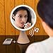 Babyltrl Lighted Vanity Makeup Mirror Rechargeable, Touch Screen and 1x/5x Magnification Mirror with Bluetooth Speakerphone