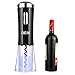 Wine Opener, Electric Wine Opener, DEIK Rechargeable Electric Corkscrew, Cordless Wine Bottle Opener with Removable Foil Cutter, Black