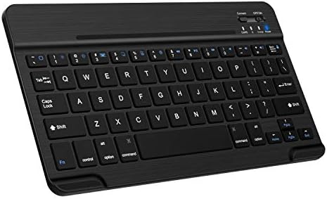 MoKo Clavier Bluetooth pour 2018/2017 iPad 9.7 6ème/5ème génération/iPad Pro 9.7/iPad Air/iPad Air 2, Clavier Ultra-Mince sans Fil avec Batterie Rechargeable et Confortable Tactile Slim - Noir - Bestbluetooth.fr MoKo Clavier Bluetooth pour 2018/2017 iPad 9.7 6ème/5ème génération/iPad Pro 9.7/iPad Air/iPad Air 2, Clavier Ultra-Mince sans Fil avec Batterie Rechargeable et Confortable Tactile Slim - Noir