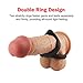 Silicone Cock Ring Multi-Functional Penis Ring Enhancing Love Ring