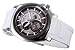 Casio Men's MTP1316B-8AV White Resin Quartz Watch with Silver Dial