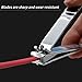 Toenail Clipper Extra Large, AYADA 6mm Wide Opening Toe Nail Cutter with File for Thick and Hard Nails