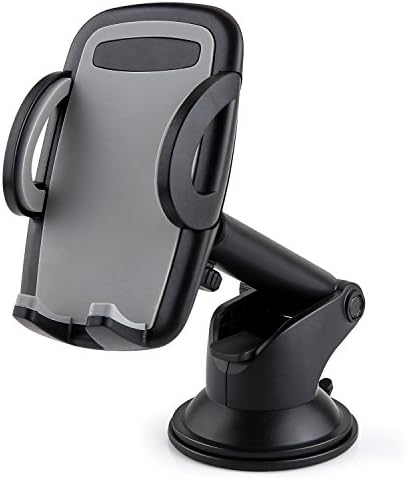 LUOMULONG Car Phone Mount, Washable Strong Sticky Gel Pad with One-Touch Design Dashboard Car Phone Holder for iPhone 8/8Plus/7/7Plus/6s/6Plus/5S, Galaxy S5/S6/S7/S8, Google Nexus, LG, Huawei and More