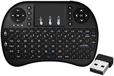 Wireless Keyboard,2.4GHz Portable Mini Wireless Keyboard with Touchpad Mouse for Android TV BOX,PC,PAD,XBOX 360,PS3,HTPC,IPTV