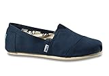 TOMS Men's Classic Canvas Slip-On, Navy - 7 D(M) US