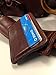 Saddleback Leather Co. Slim Full Grain Leather Front Pocket ID Window Wallet for Men Includes 100 Year Warranty