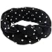 Baby Elastic Hair Hoops Headbands,Girl's Multicolor Hairbands Bunny Ears 8 Pack