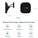 Wireless Car Charger, Nillkin [2nd Generation] 2-in-1 Qi Magnetic Wireless Car Mount Charging Pad for iPhone 8/8 Plus/iPhone X/ Galaxy Note 8/S8/S8 Plus All Qi-Enabled Devices - Black