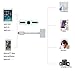 IARTISTE 3 in 1 Adapter Compatible iPhone 7 Adapter iPhone 7 Plus Earphones iPhone 7 Splitter iPhone 8 Plus Headphone Adapter iPhone X