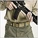 Tactical Belt,1.5 Inch Quick Release Heavy Duty Tactical Belt for Men-Tactical Belt for Cargo Pants (Brown, M)