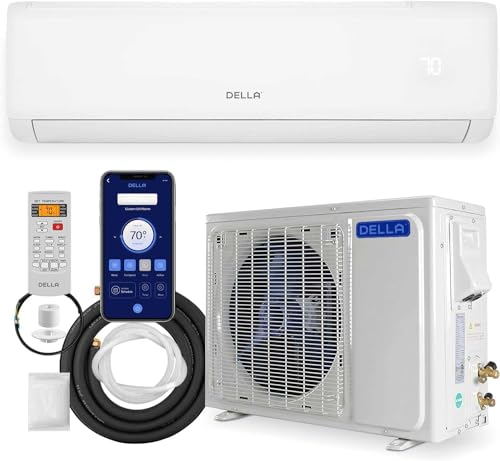 DELLA Vita Series 12000 BTU Mini Split AC 21 SEER2