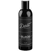 Detroit Grooming Co. Beard Wash - Men's Deeply Cleansing Shampoo for Beards and Mustaches - Aloe Vera and Essential Oils for Refreshing - Cedarwood & Amber Scent - Black Edition - 8oz